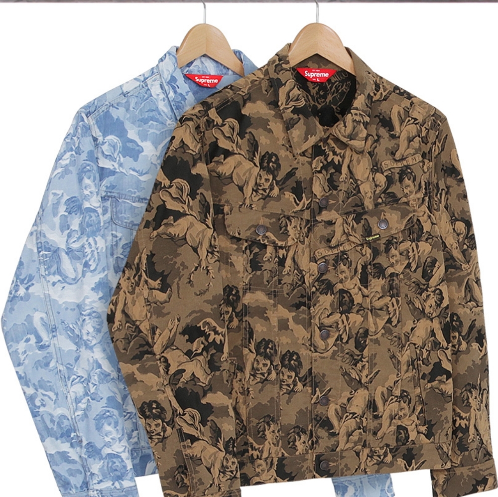 Supreme Cherub Trucker Jacket Denim